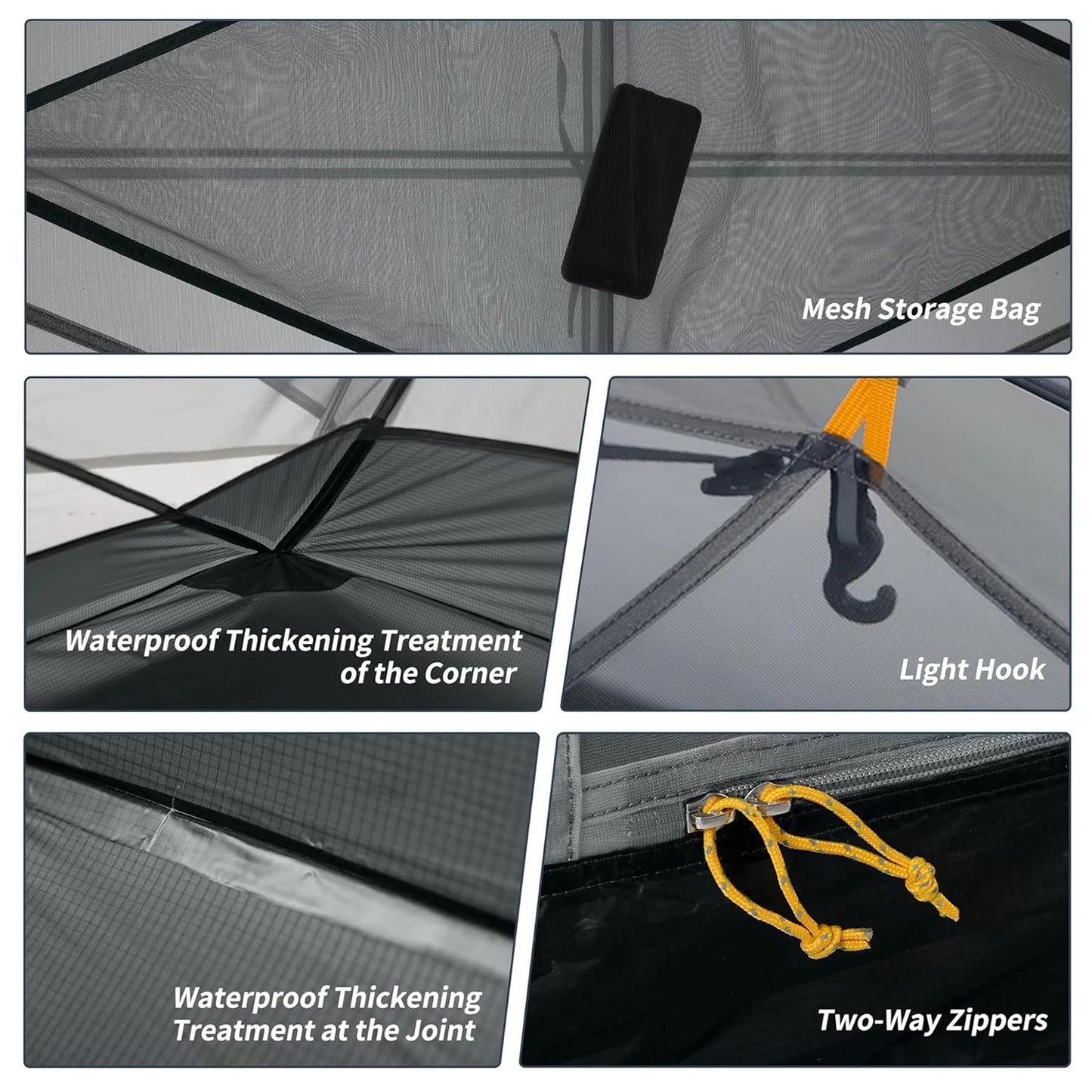 Naturehike Mongar Ultralight 2 Person PU3000mm Waterproof Camping Tent