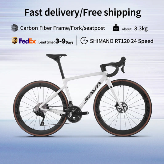 SAVA F20 Carbon Fiber Road Bike With Shimano R7120 24-Speed