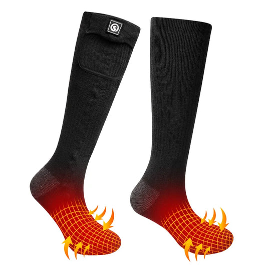 Savior Rechargeable Heated Socks For Winter Outdoor Activities