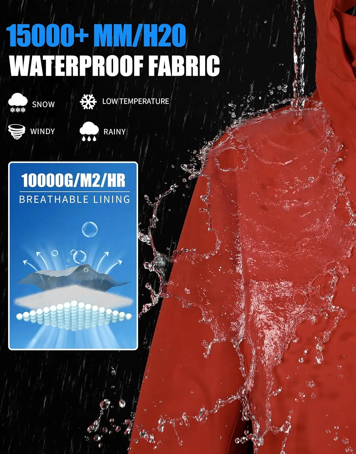Pioneer Camp Waterproof Insulated Ski And Snowboard Jacket