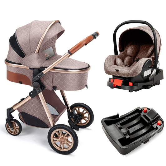 3 In 1 Baby Stroller Pram Pushchair For Newborn Baby