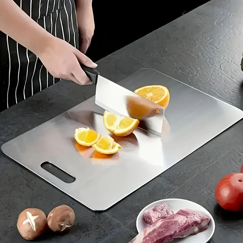 Stainless Steel 3 Piece Cutting Board Set BPA Free