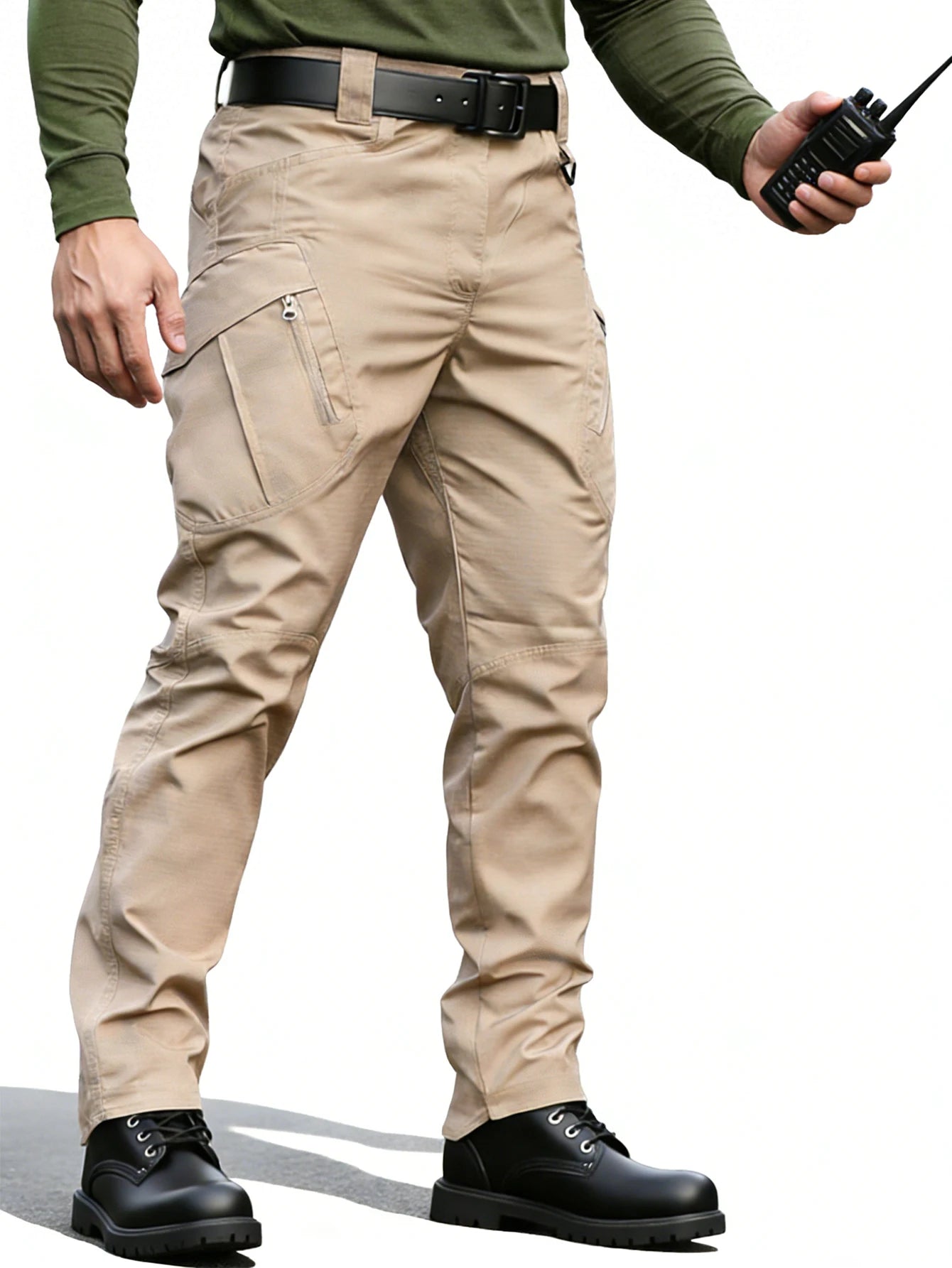 Tactical Cargo Pants For Men, Ripstop Water Resistant