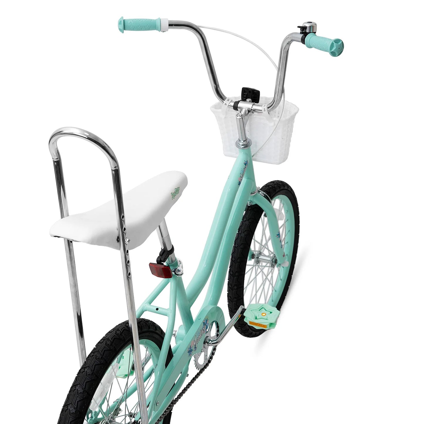 Joystar Girls Bike With Training Wheels Handbrake Coaster Brake