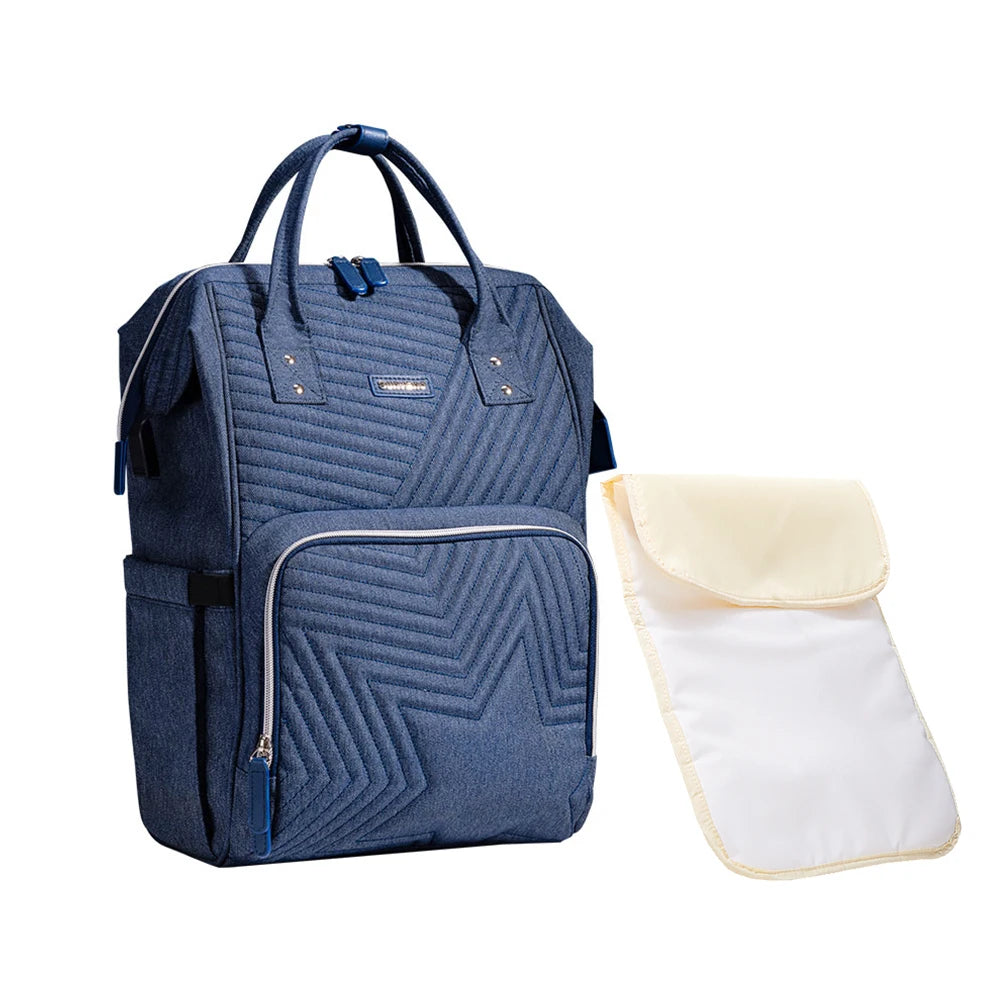 Sunveno Diaper Bag Backpack Travel Organizer For Moms And Baby