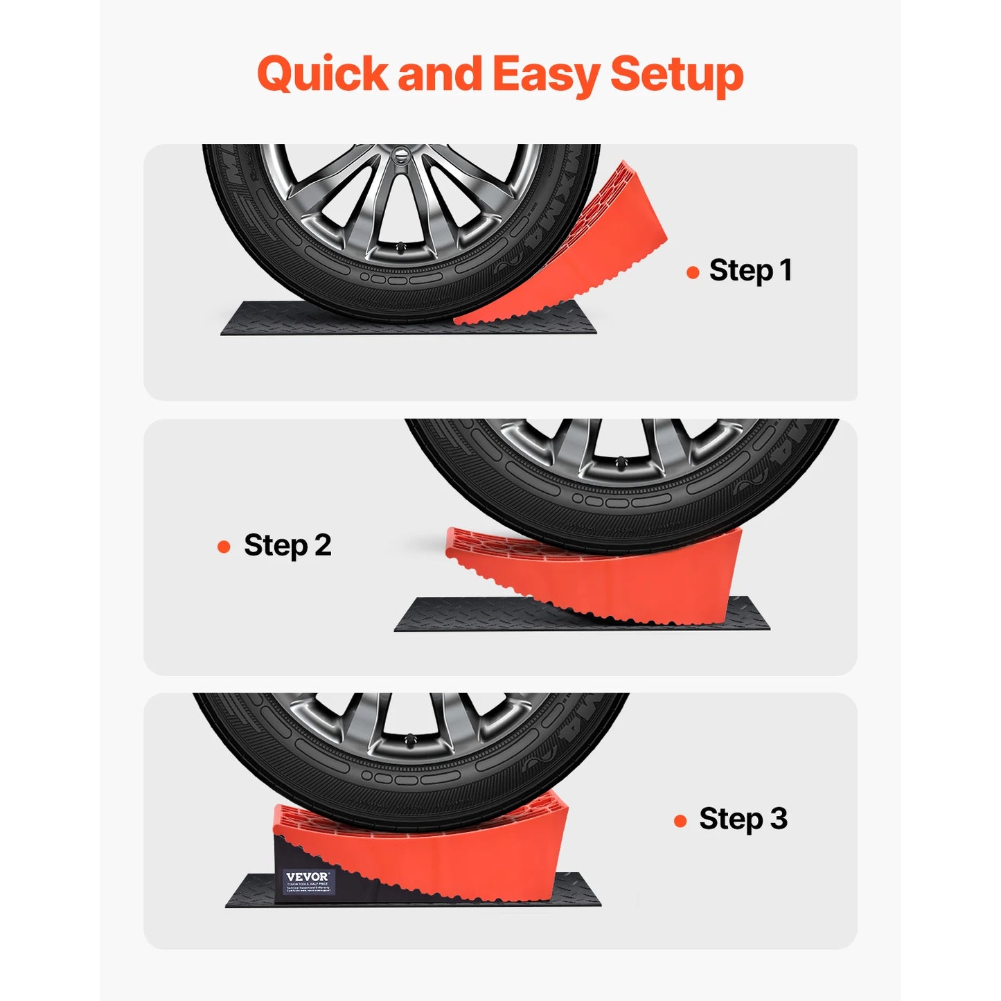 SucceBuy Camper Levelers Kit For RVs With Anti Slip Mat