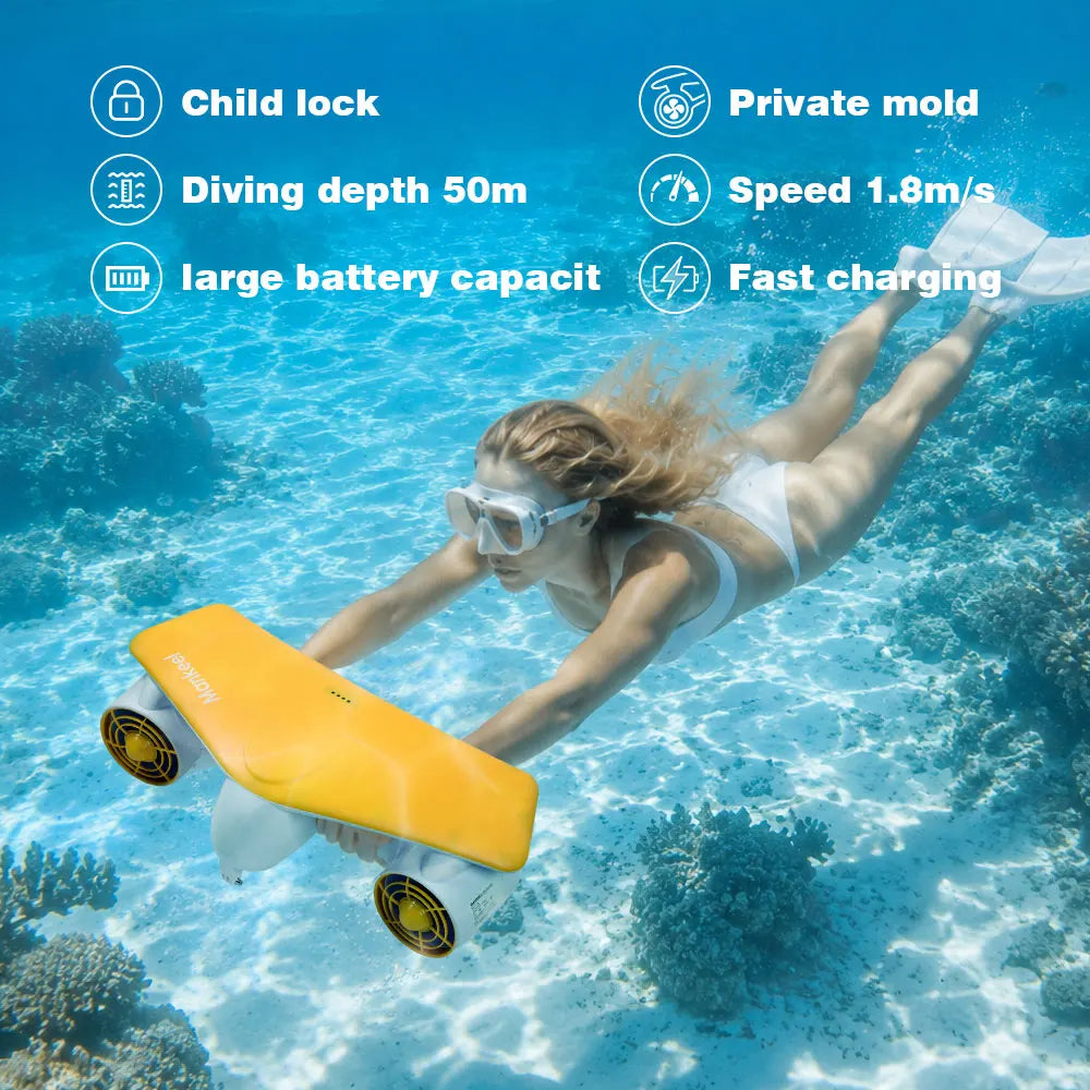Mankeel W7 Electric Underwater Sea Scooter For Diving