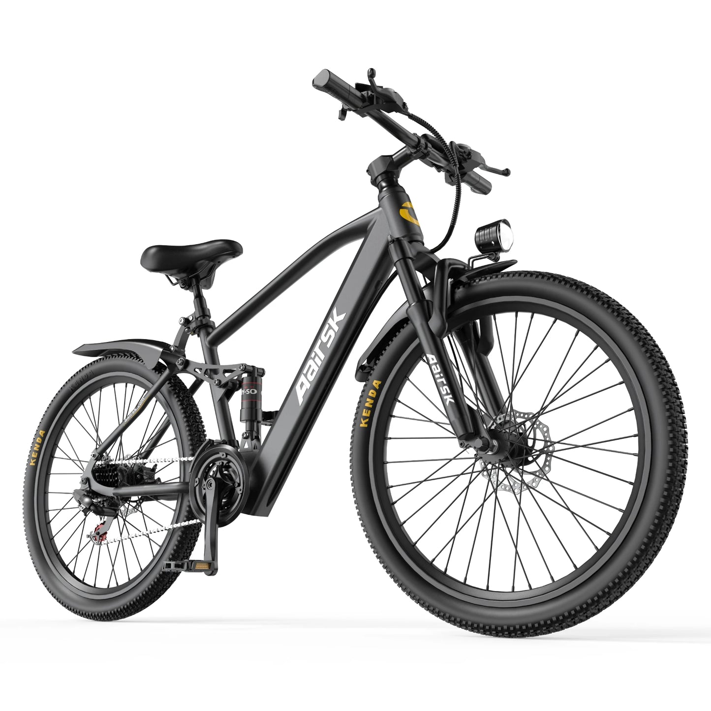 EOEOTWO Electric Mountain Bike 1500W Peak Motor 34MPH