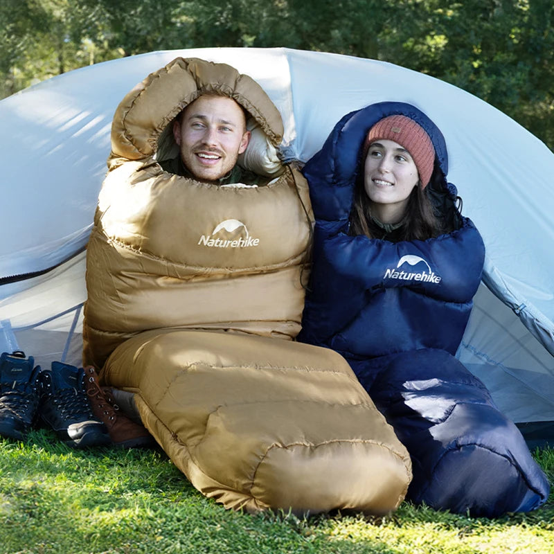 Naturehike MJ300 Mummy Sleeping Bag Polyester Winter Camping Adult