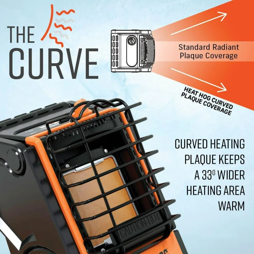 Heat Hog 9000 BTU Propane Radiant Portable Space Heater
