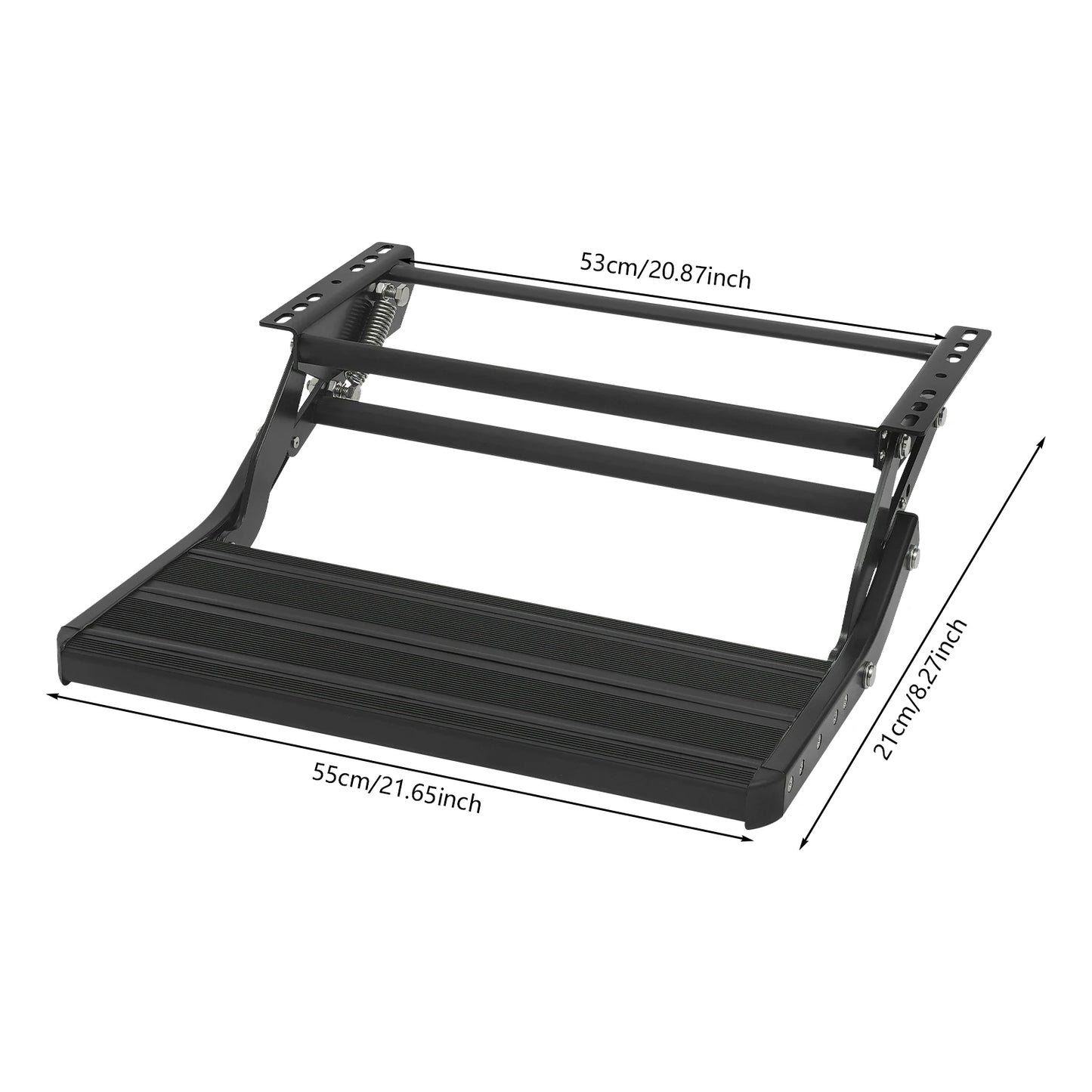 Bymaocar RV Aluminum Alloy Running Board Folding Drop Step