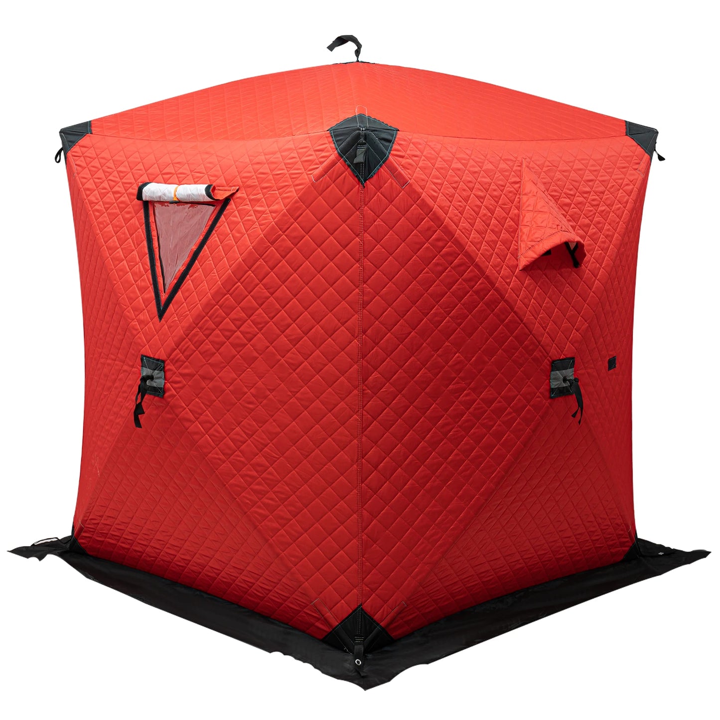 Bymaocar Ice Fishing Tent Thermal Shelter With Dual Zipper Windproof