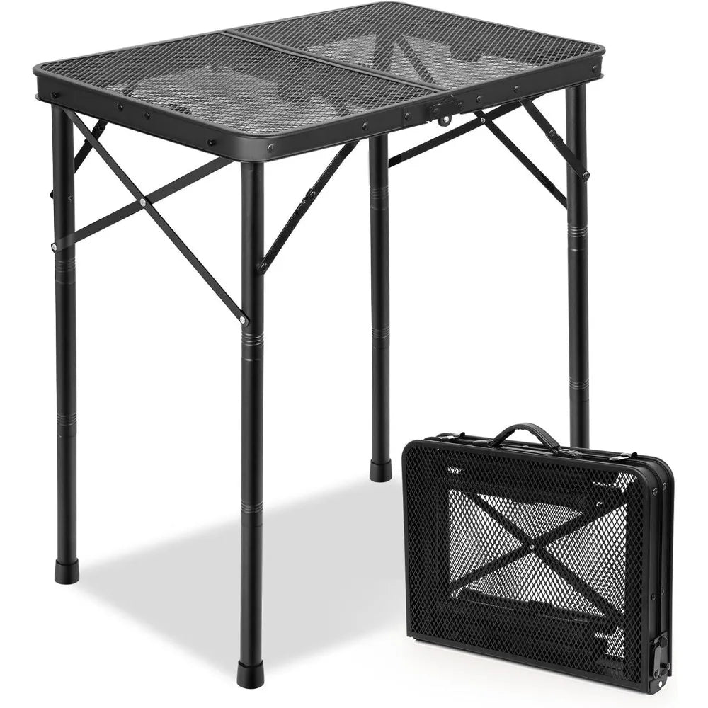 XIUWO Folding Grill Table For Outdoor Camping And Tailgate