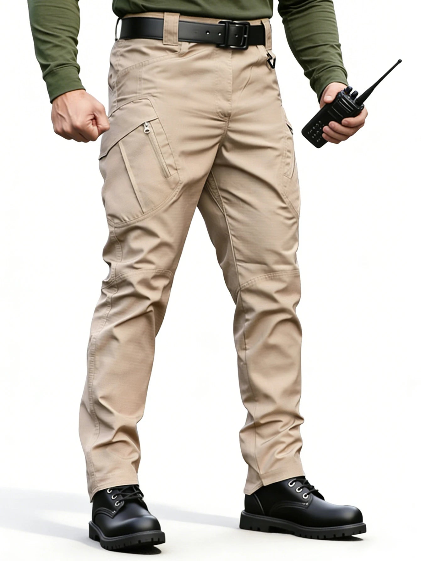 Tactical Cargo Pants For Men, Ripstop Water Resistant